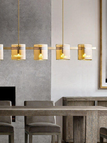 Simple Bar Chandelier